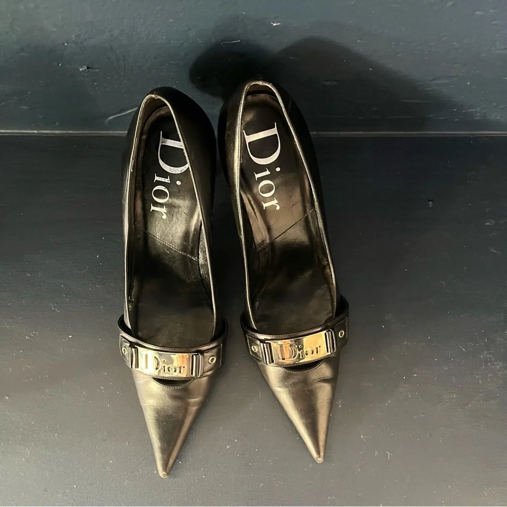 ❤️‍🔥 SOLD ❤️‍🔥 Sexy Dior Pumps ⛓🖤 - Picture 8 of 8